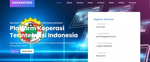 Danaantara Platform Koperasi Terintegrasi Indonesia Arok Taekwondo Kota Malang